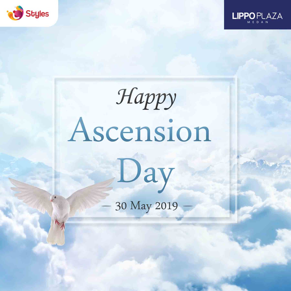 LippoPlazaMDN's tweet photo. Happy Ascension Day! https://t.co/dZDUUlCwlo