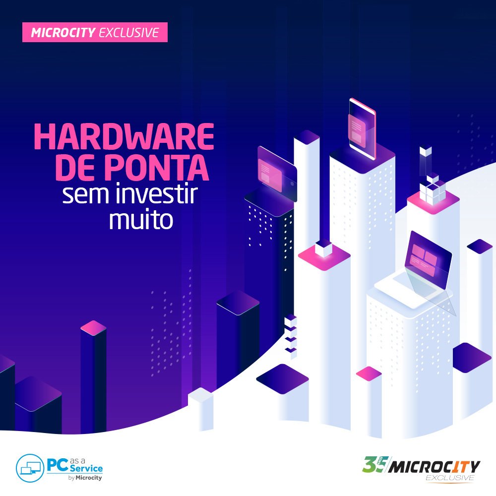 MicrocityIT's tweet photo. Com o #PCAsAService, gastar rios de dinheiro com seu parque de TI virou coisa do passado. A solução Microcity oferece um gerenciamento completo com refresh tecnológico garantido. Conheça: https://t.co/B126xc3LPQ #MicrocityExclusive https://t.co/2MALvul11a