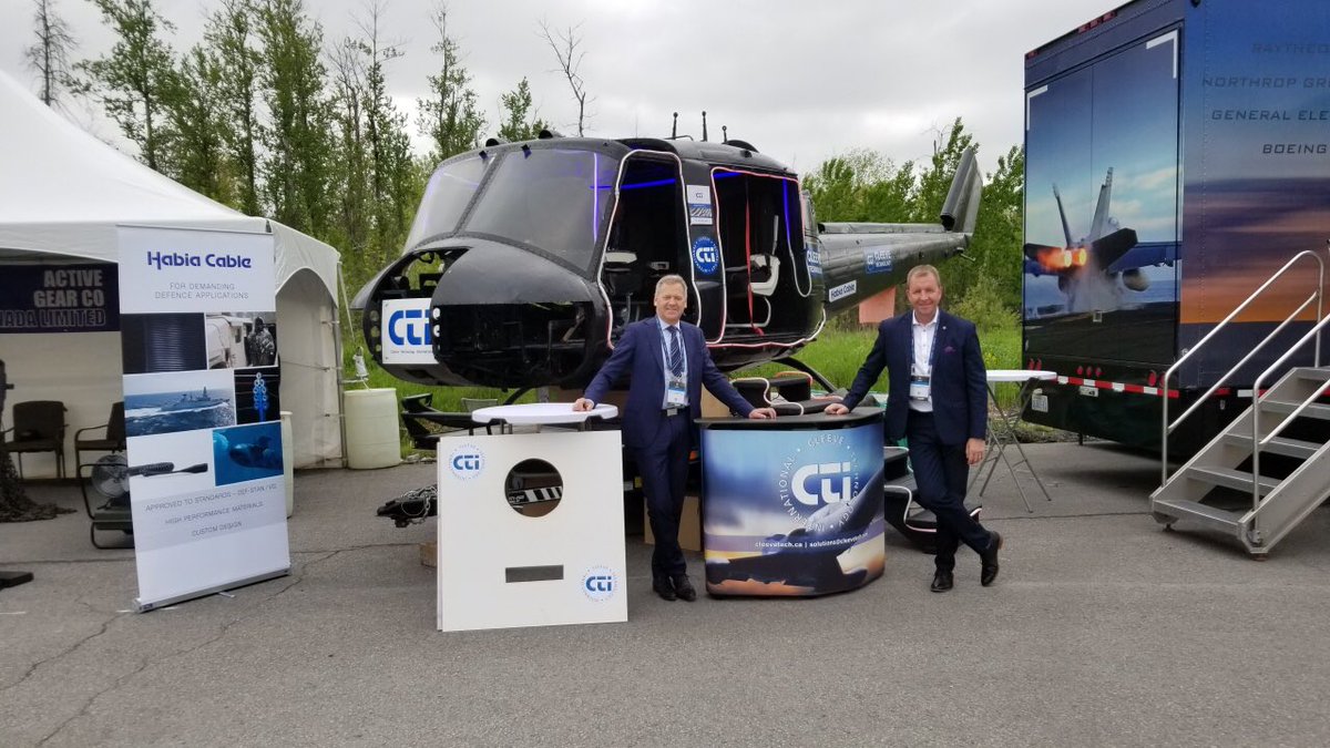 CleeveTech's tweet image. Such a great day yesterday at #CANSEC2019!

Be sure to visit us outside (3032) for a Frisby toss and a cold drink or our inside stand (935).