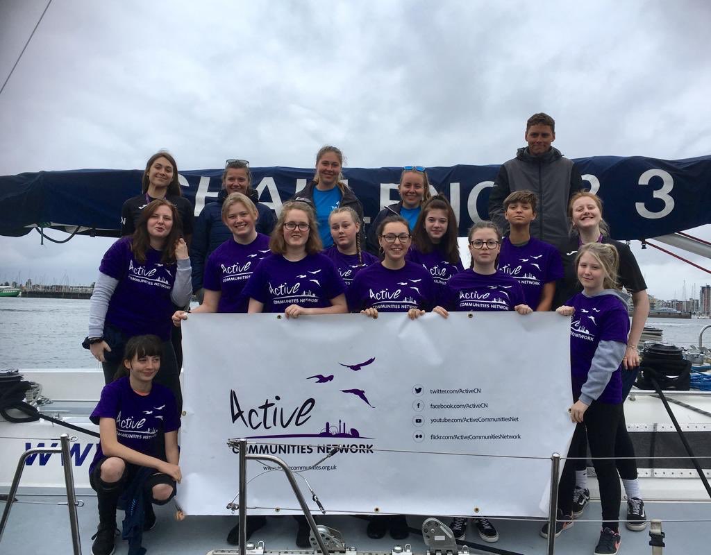 Young women from our Portsmouth & Leigh Park projects undertake 5 day sailing trip w/ @TallshipsYT - Sailing down the SW coast of the UK, learning all aspects of sailing with ACN staff delivering personal & social development sessions! @TNLComFund @SaferPortsmouth @Blagravetrust