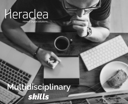 Having a team with multidisciplinary skills can help you execute an innovative project successfully. In Heraclea we are known for being a multidisciplinary and multicultural team that will be happy to work with you on your next project. Contact us!  
medium.com/heracleablog/a…