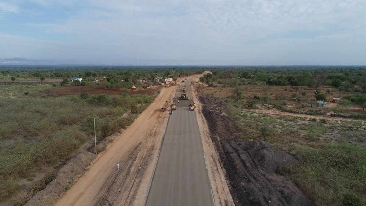 The Kibwezi-Mutomo-Kitui road upon completion, will enhance development of critical infrastructure in the regions traversed &amp; support the long term development and viability of the LAPSSET project, while linking the Northern, Ethiopian and the Thika–Liboi corridors
 #GoKDelivers