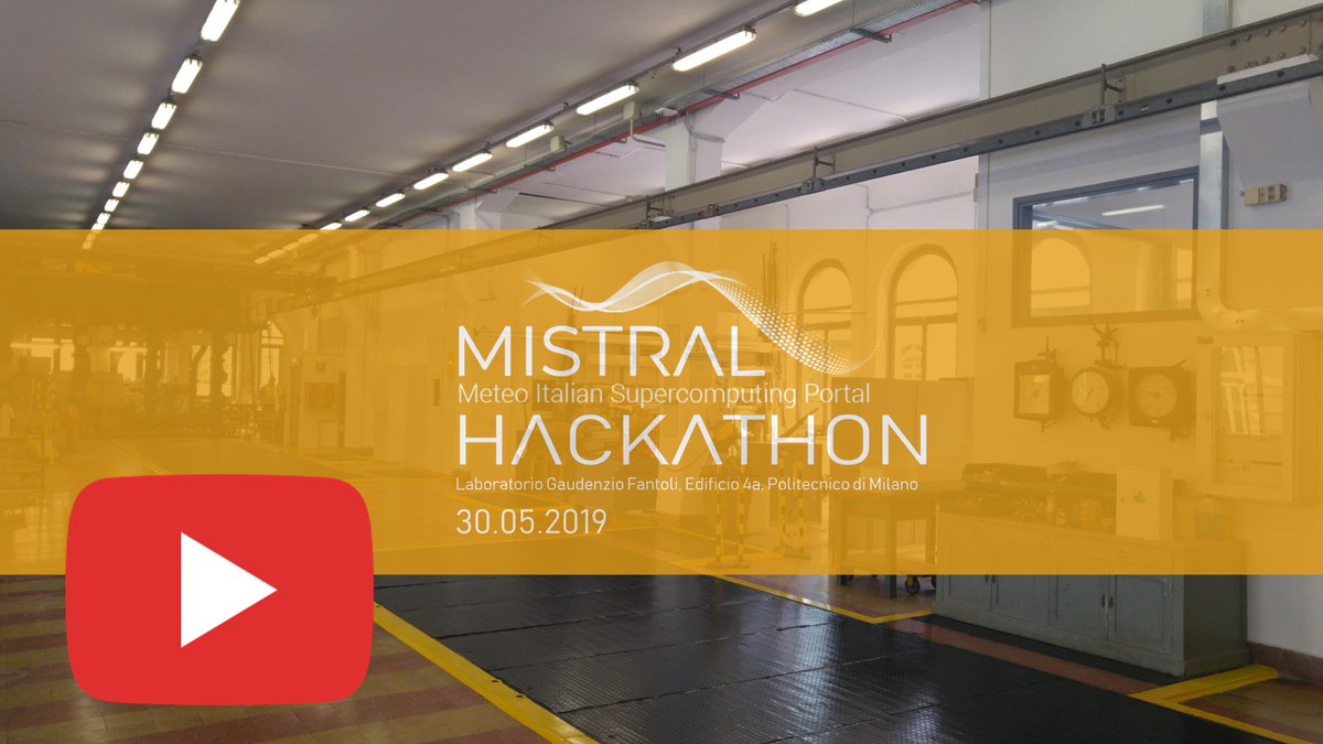 Vi ricordiamo che sul nostro canale Youtube trovate i video di quasi tutti gli interventi.

youtube.com/channel/UClwdO…

#MistralHackathon #mistralhackathon2019