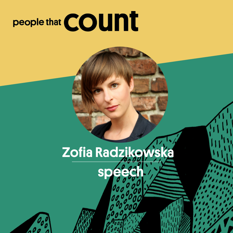 PTCWarsaw's tweet photo. 💯👉 One thing is for sure - @ZofiaRadzi loves analytics. 
🔥 Still undecided whether she prefers the technical or business aspect of analytics, but she still manages to connect them both. 
🎙 Join us to see her speech! 
#ptc2019 #PeopleThatCount #measure #analytics #warsaw https://t.co/xmC6wSQ9HM