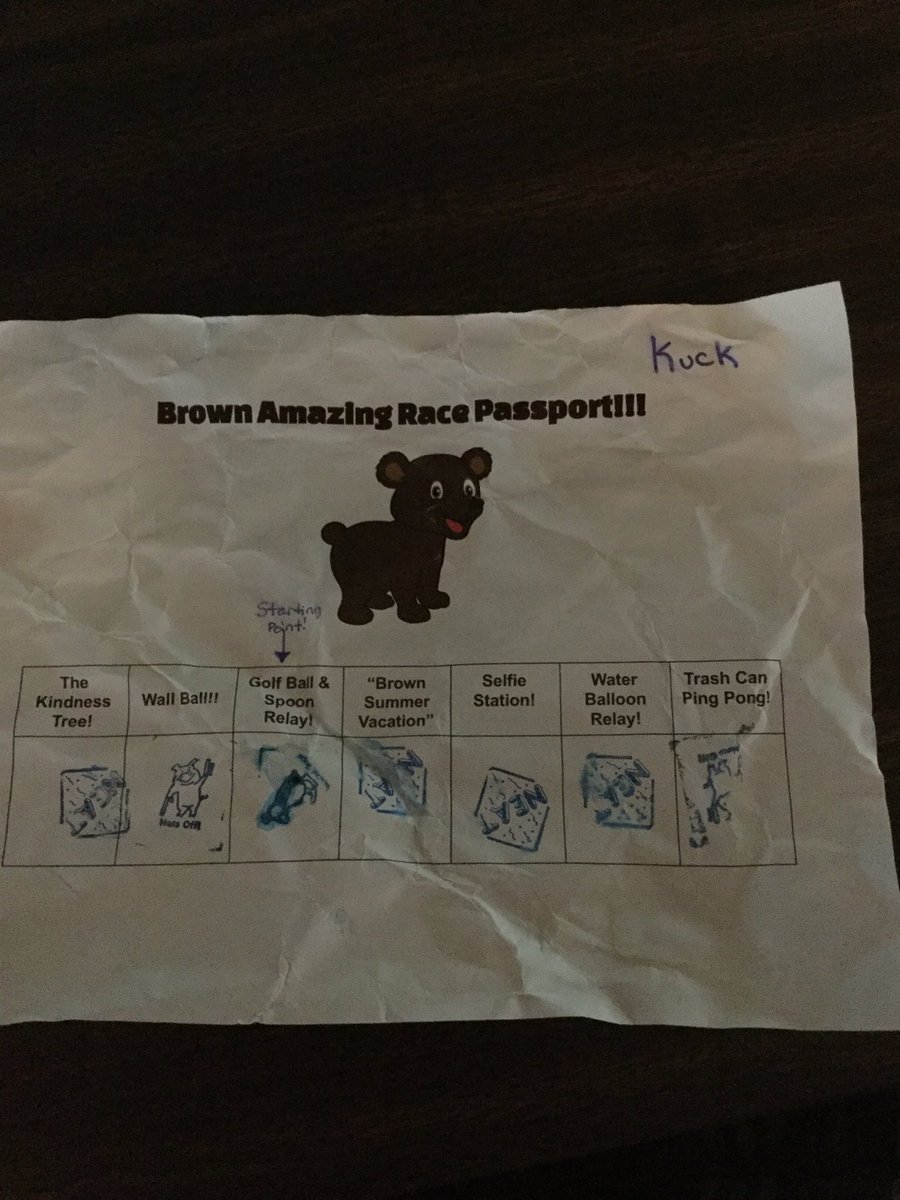 Amazing Race Complete! 
 #teamwork