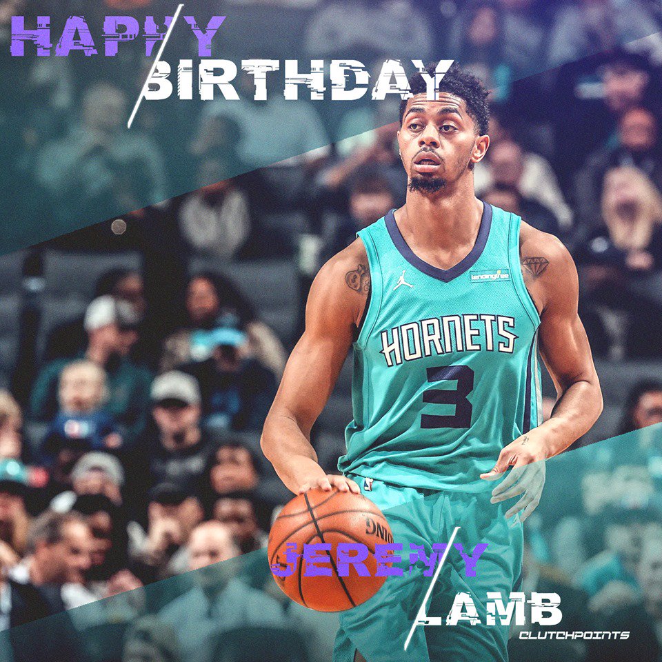 Join Hornets Nation in wishing Jeremy Lamb a happy 27th birthday!    