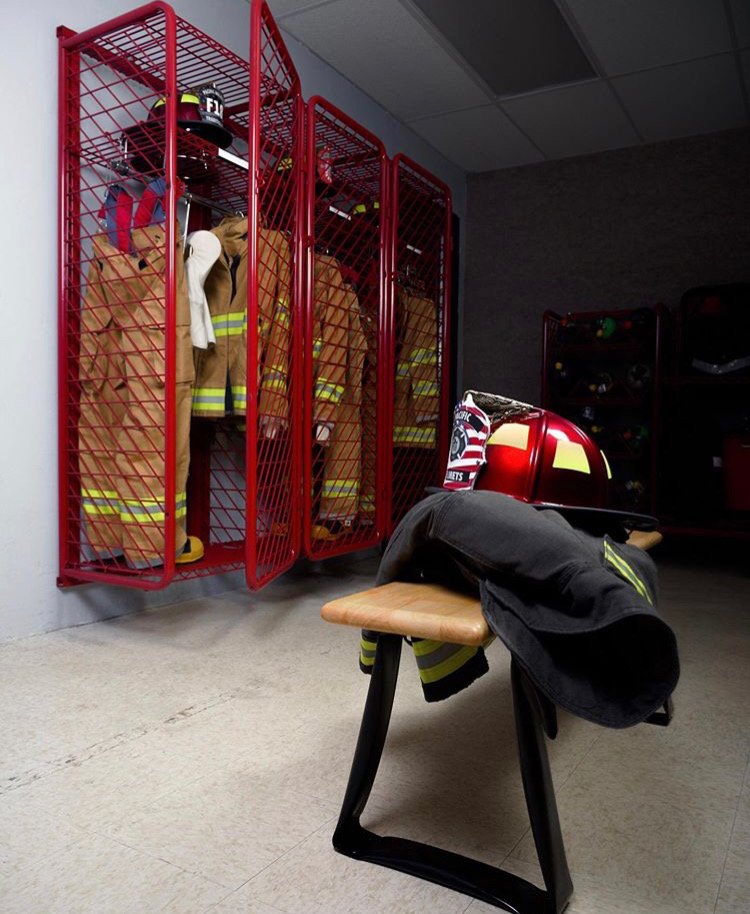 Storage solution made easy. @ReadyRack  #readyrackbygroves #firefighters