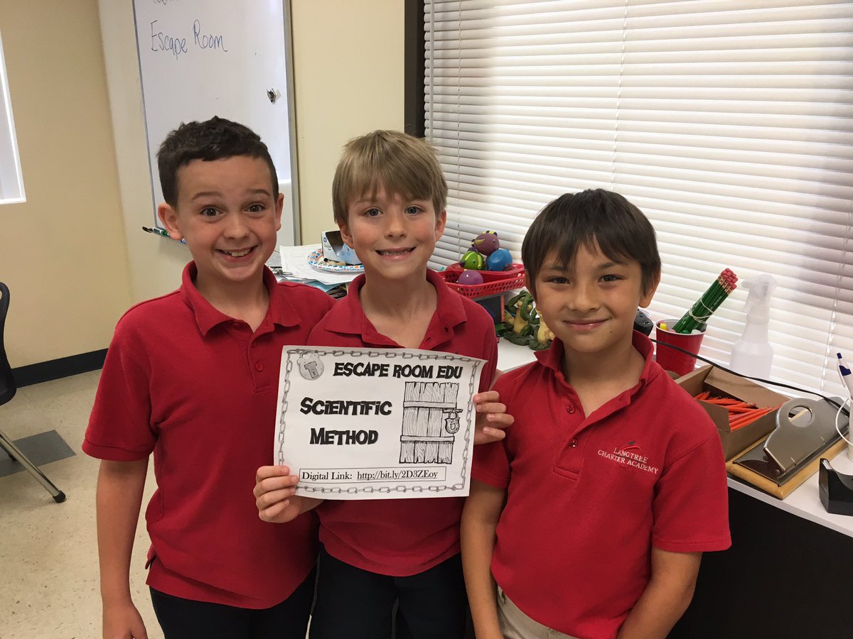 StepNoodles's tweet image. Day 3 of escape rooms! Kids are loving it. It is also proof that 21st century skills are as important as state standards. Such a great way to end the year. @LangtreeCharter #sciencelabRULES