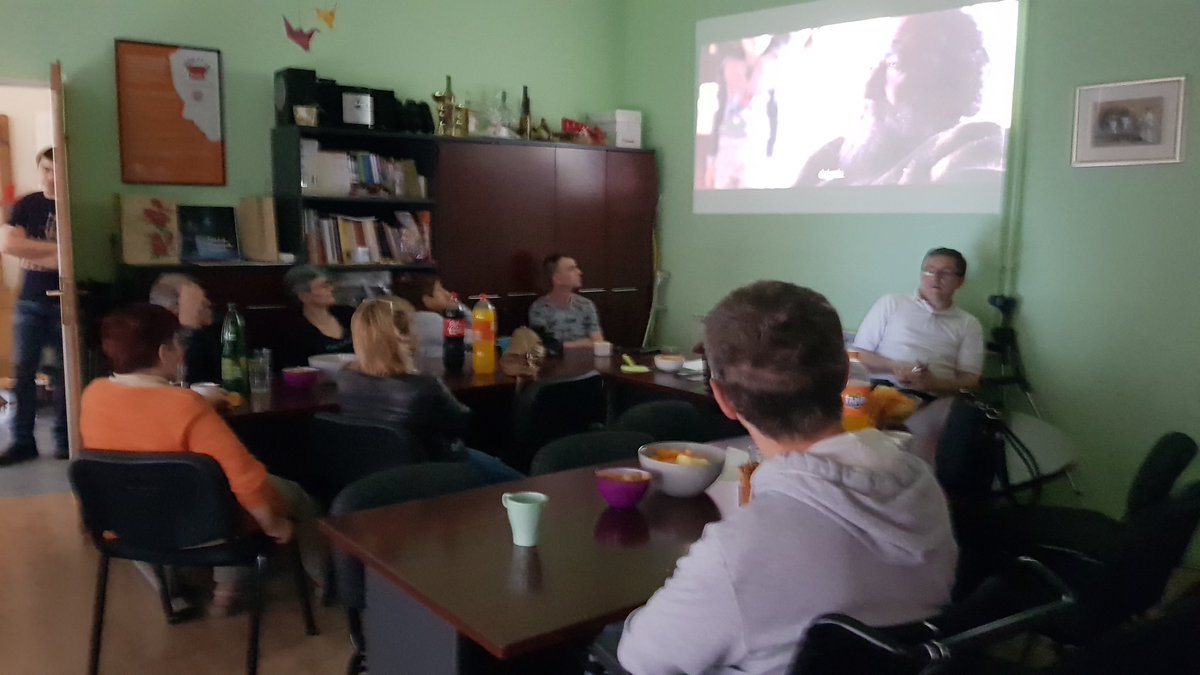 dmsbpz's tweet photo. Danas se obilježava Svjetski dan multiple skleroze. Svaka udruga obilježila ga je na drugačiji način, a mi smo prikazivanjem španjolskog filma "100 metara". https://t.co/ApkFn70Va4