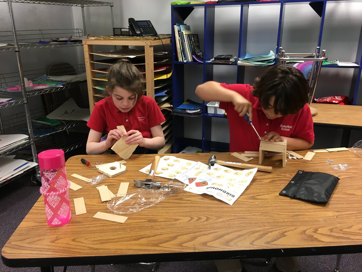 wakefieldschool's tweet photo. Thanks to @HomeDepot Store #4607 in Manassas, VA for their donation to Wakefield School for the 4th and 5th graders to do a building kit for their bird houses! 🦉🏠🛠 https://t.co/SZZFuX8a7K