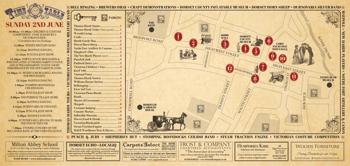 You'll find us at the The Thomas Hardy Victorian Fair in Dorchester on Sunday! In High East Street... 👇👇<a href="/CowArctic/">Arctic Cow</a> <a href="/Thebook_bucket/">The Book & Bucket Cheese Co</a> <a href="/dorsetchillisho/">Dorset Chilli Shop</a> <a href="/DorsetDonutCo/">The Dorset Donut Co. 🍩</a> <a href="/Dorsetstar/">Dorset Star</a> <a href="/HotchPotchPies/">Hotch Potch Pies</a> <a href="/lizzibakingbird/">lizzie crow</a> <a href="/mabolton1/">Kate Bolton</a> <a href="/IlariaPadovani/">Mercato Italiano ltd</a> <a href="/oxfordsbakery/">Steven Oxford</a> @DorsetRiverford <a href="/SamsPigs/">Sam's Pigs</a>