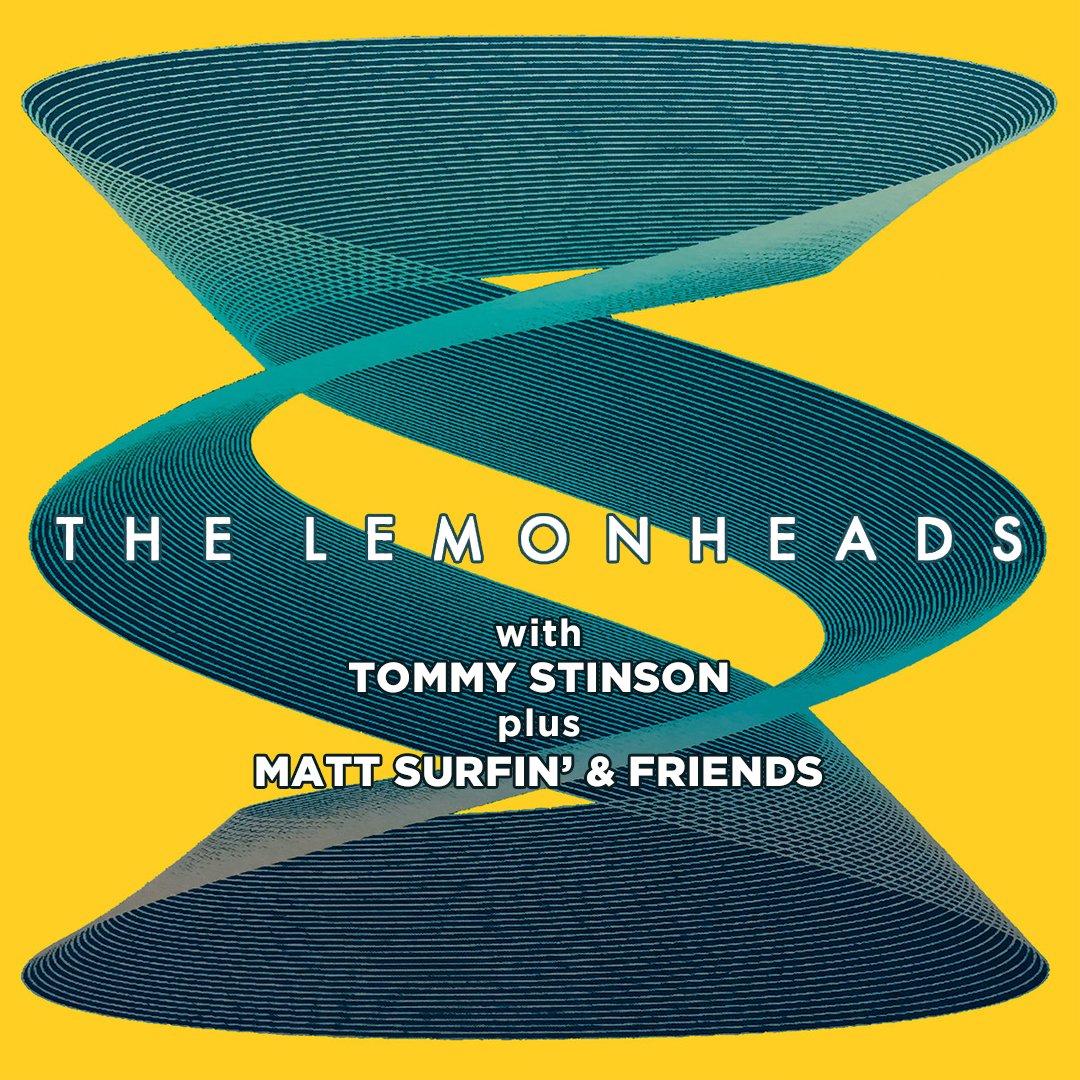 HOBNOLA's tweet photo. Support update: @MattSurfin &amp; Friends will join @TheLemonheads plus @tommy_stinson for the show on June 3rd! 🏄‍♂️ Tickets remain at https://t.co/IiF1moEg8m https://t.co/Nh8X2S4yZC