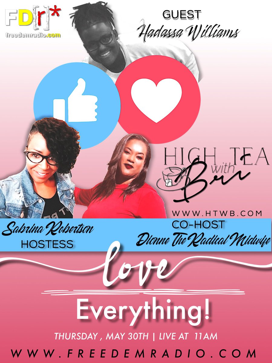Today <a href="/sparkle_sabrina/">Sabrina Robertson</a> @ddsharice1 on <a href="/FreeDemRadio/">FreeDem Radio</a>