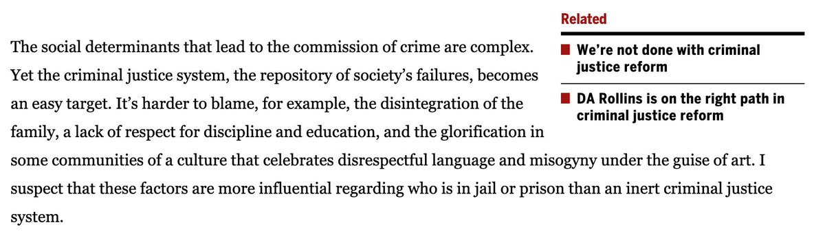 nickpwing's tweet photo. DA of Cape Cod &amp; Martha’s Vineyard says prosecutors aren’t to blame for criminal justice inequities. The real culprit? "The glorification in some communities of a culture that celebrates disrespectful language and misogyny under the guise of art." https://t.co/81Qjnff2VE https://t.co/CvvbwHEdpc
