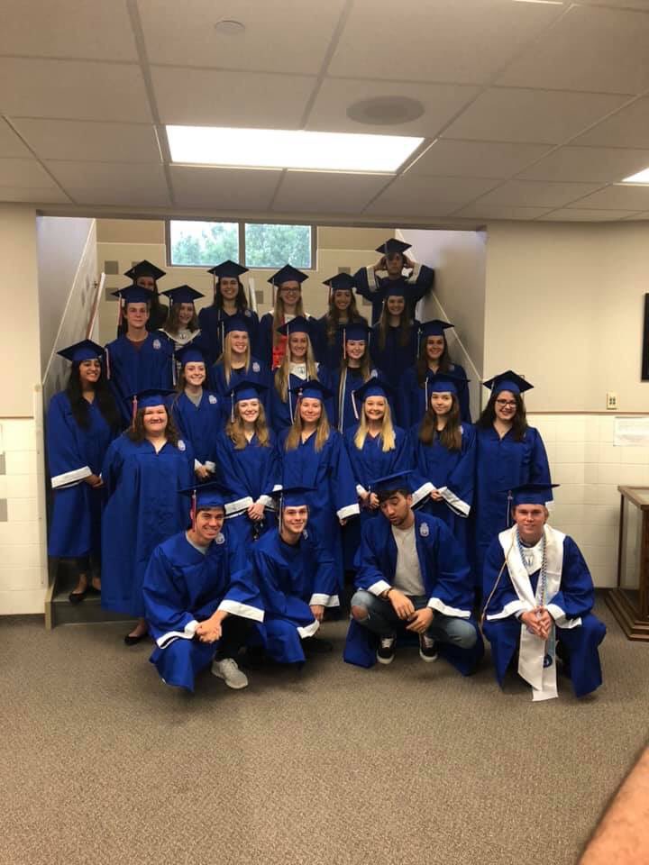 LISD supports the seniors at all of our High Schools to go back to the Elementary they went to and walk the halls.  This is the 2019 class of LHS seniors who attended CC Mason Elementary.  There is greatness within this group!