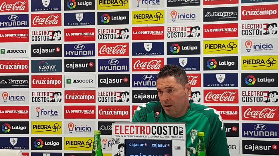 Rafa Navarro, técnico del Córdoba (Foto: CCF).