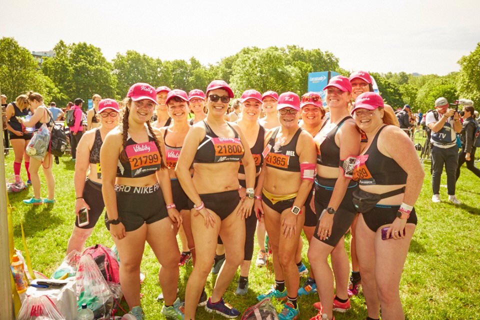 Having expended a massive amount of energy undertaking the Vitality London 10,000 on Monday -in our underwear!#teamrunderwear #celebrateyou I’m now appealing to my lovely followers who are yet to sponsor me/the team to dig deep for a wonderful cause, read my story and donate. 💕