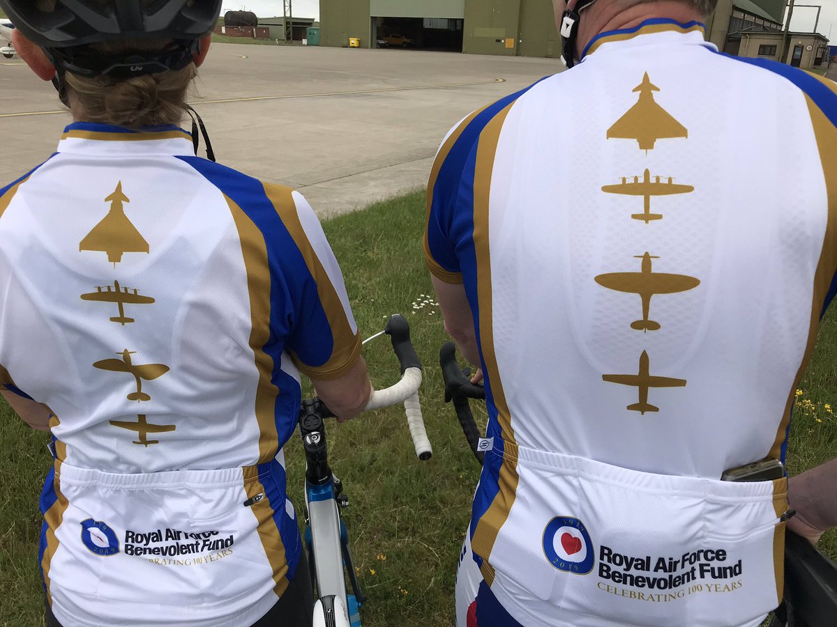 Wg Cdr Mike Ainsworth and Sqn Ldr Mary Temple are riding <a href="/thetourofcambs/">Tour of Cambridgeshire</a> this weekend in preparation for <a href="/RideLondon/">Ford RideLondon</a> and they’re raising money for <a href="/RAFBF/">RAF Benevolent Fund</a> #HappyPedalling uk.virginmoneygiving.com/fundraiser-dis…