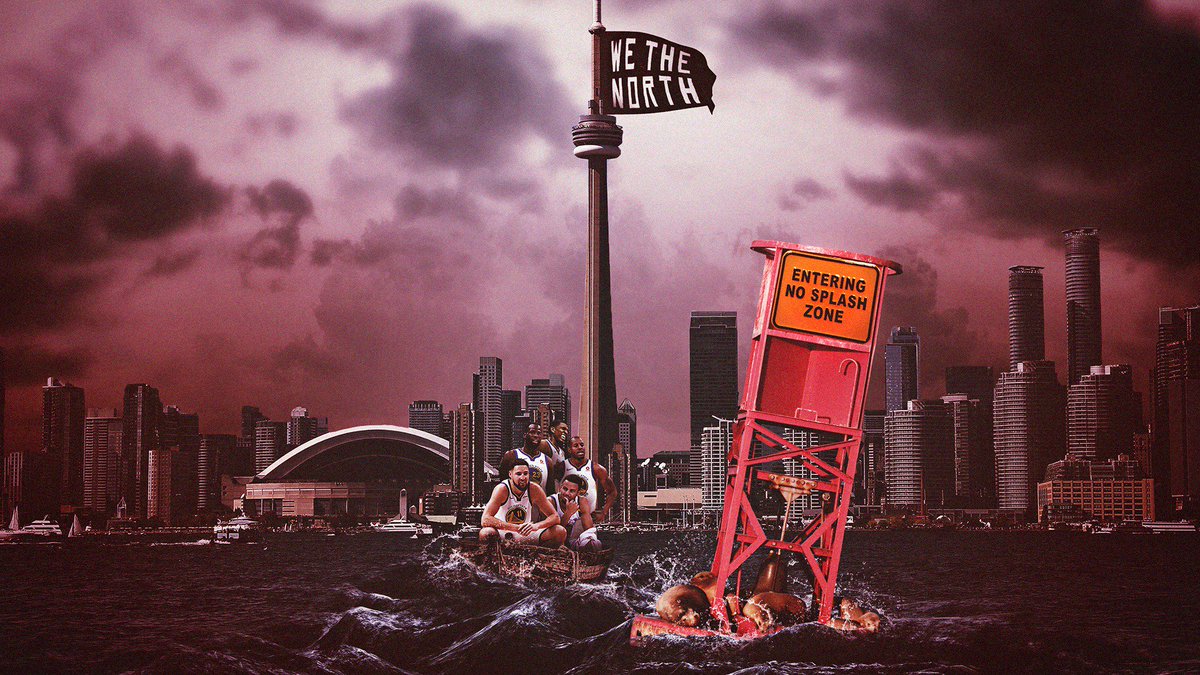 Best in the East vs best in the West. 

Let the games begin. #WeTheNorth