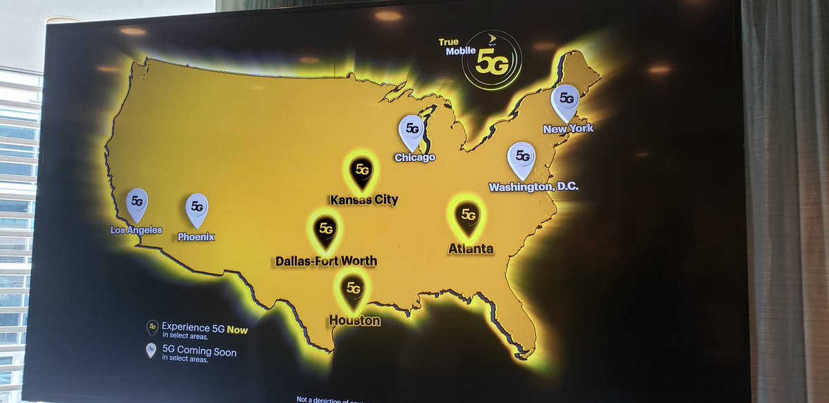 "Download speeds are 5x faster than LTE. A movie can be downloaded in 70 seconds vs about 6 minutes on LTE." - Scott Santi, @sprint  SVP, Network Engineering