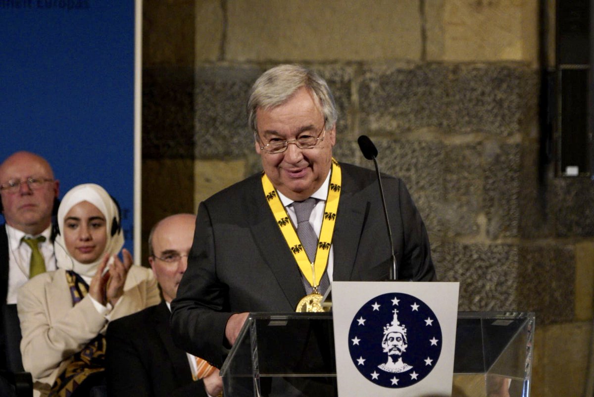 António Guterres tweet media