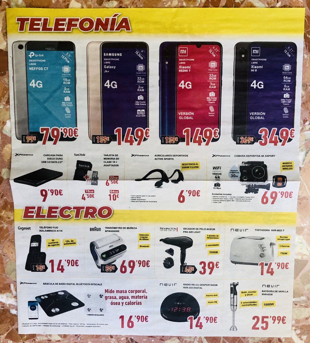 nLineaConTeruel's tweet image. Estos chollos y mucho más en DYNOS TERUEL. #dynos #electricidad #electrónica #telefonía.