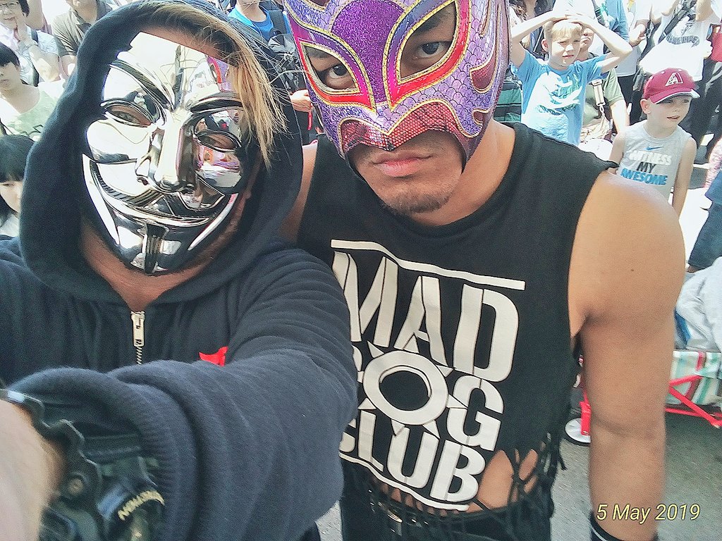 RyukyuDogDingo's tweet photo. Happy birthday to my younger brother. the Prince and the future of Pro Wrestling. #mdcw #MDC #4life  #HappyBirthday @ryukyudragon_pw  @MADDOGCLUB1W #rd_pw @tida_heat https://t.co/g6GD1HTbzW