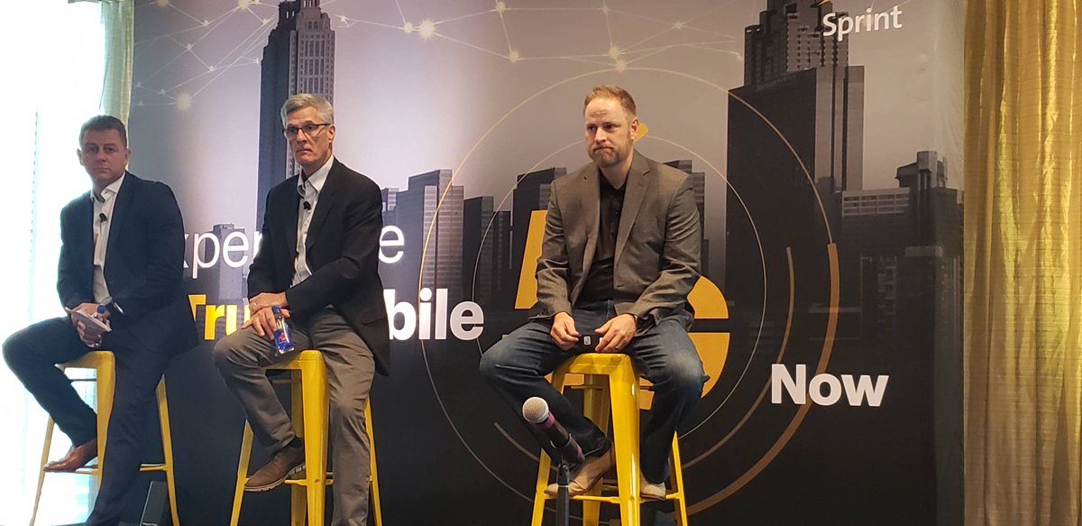 3 plan options available for @sprint True Mobile 5G. Partnership with <a href="/hulu/">Hulu</a> and @HatchDotLive