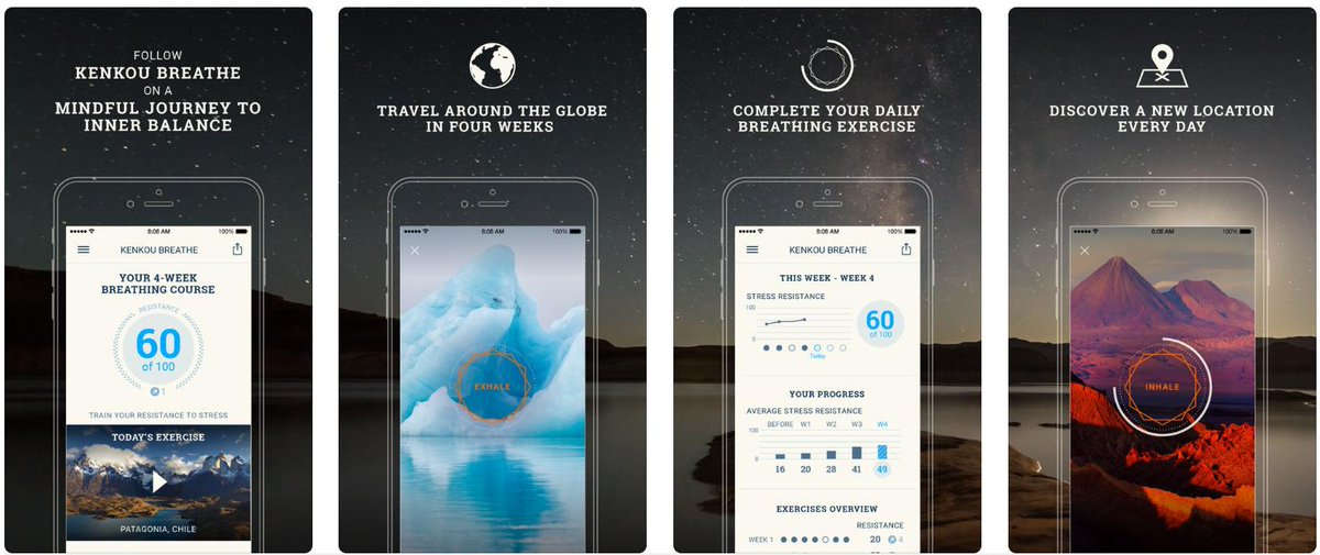 Some ask me about the recommended stress management apps. So here is my list of the favorite ones (see the photo gallery) 🧘‍♂️🤯😄#mHealth <a href="/calm/">Calm</a> @Kenkou_Guide <a href="/Happify/">Happify by Twill</a> @cbtcompanion <a href="/treebetty/">*treebetty</a>