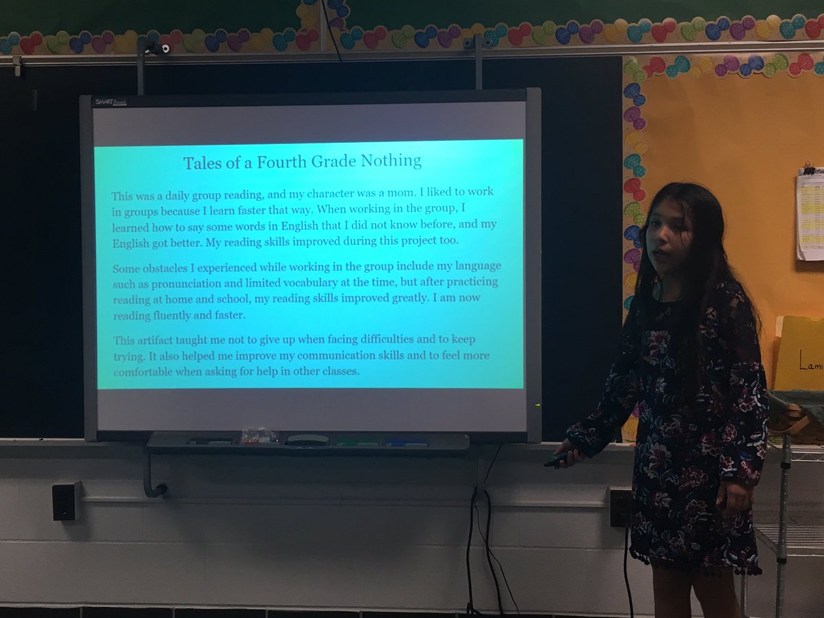 WiltElementary's tweet photo. Couldn’t have asked for a better way to finish Backpack Defenses.  This young lady was amazing.  With the help of her teacher @MsDobbins18 and Mrs. Rosa, she worked tirelessly all year.  Unlimited potential! https://t.co/5Y0z8Fjb97