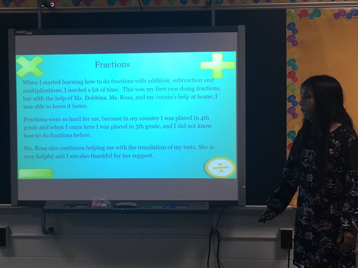 WiltElementary's tweet photo. Couldn’t have asked for a better way to finish Backpack Defenses.  This young lady was amazing.  With the help of her teacher @MsDobbins18 and Mrs. Rosa, she worked tirelessly all year.  Unlimited potential! https://t.co/5Y0z8Fjb97