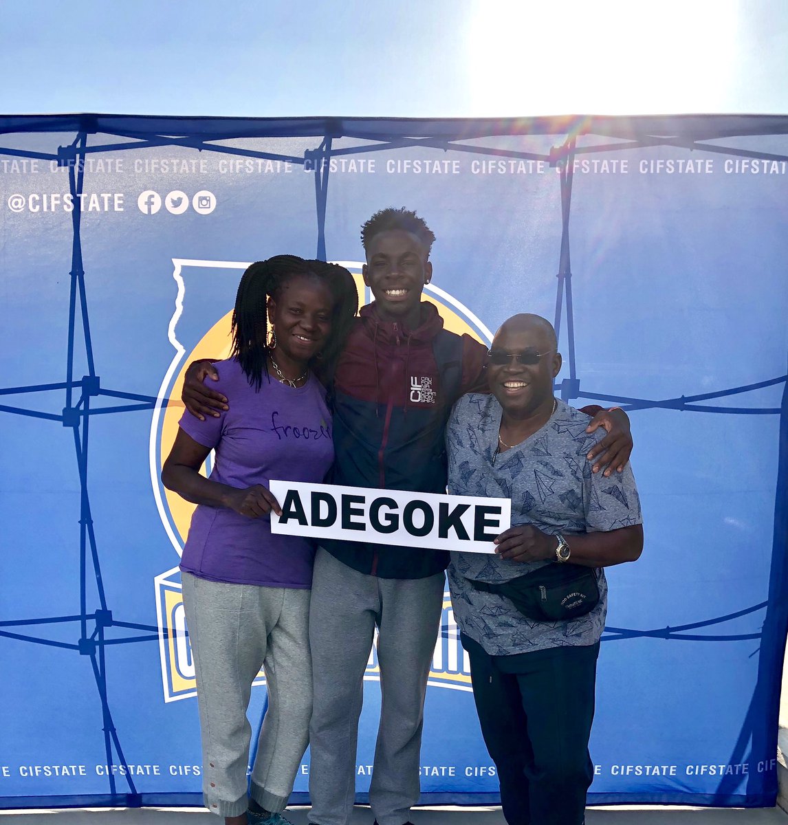 adegoke_tobi's tweet image. #TTGOG🙏🏿Graduation➡️State Meet. Fighting through an injury at your most crucial times is one of the hardest things I’ve experienced. Although state didn’t go exactly as planned, still ended up CA#9 in Long Jump, CA#5 in Hurdles,&amp;amp;CIF Champ! #commitmentcomingsoon