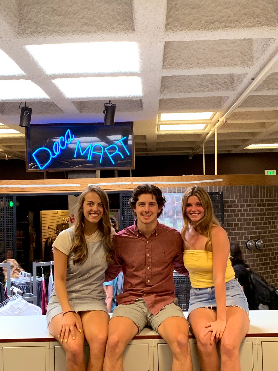 MartDeca's tweet photo. Anoka, 
Thank you for an unforgettable year full of friendships, memories , and LOTS of cookies. We had a blast working in the best school/family in the state. Class of 2019 it’s OUR TIME!
-forever love your 2019 DECA mart workers💙 https://t.co/IcPYPBqLRT