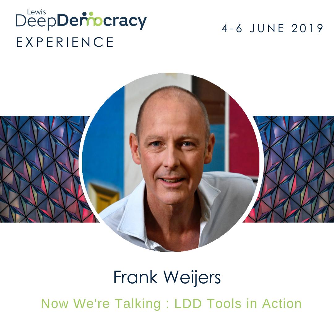 LewisDDemocracy's tweet photo. Frank Weijers is one of our phenomenal speakers for Day 3 of the LDD Experience. INFO: https://t.co/vyzkp7jVWY
NOW WEβRE TALKING! is about the practical application of LDD-tools.
#lddexperience #deepdemocracy #conflictresolution #personaldevelopment #community # #makeadifference https://t.co/IsBQheLtsI