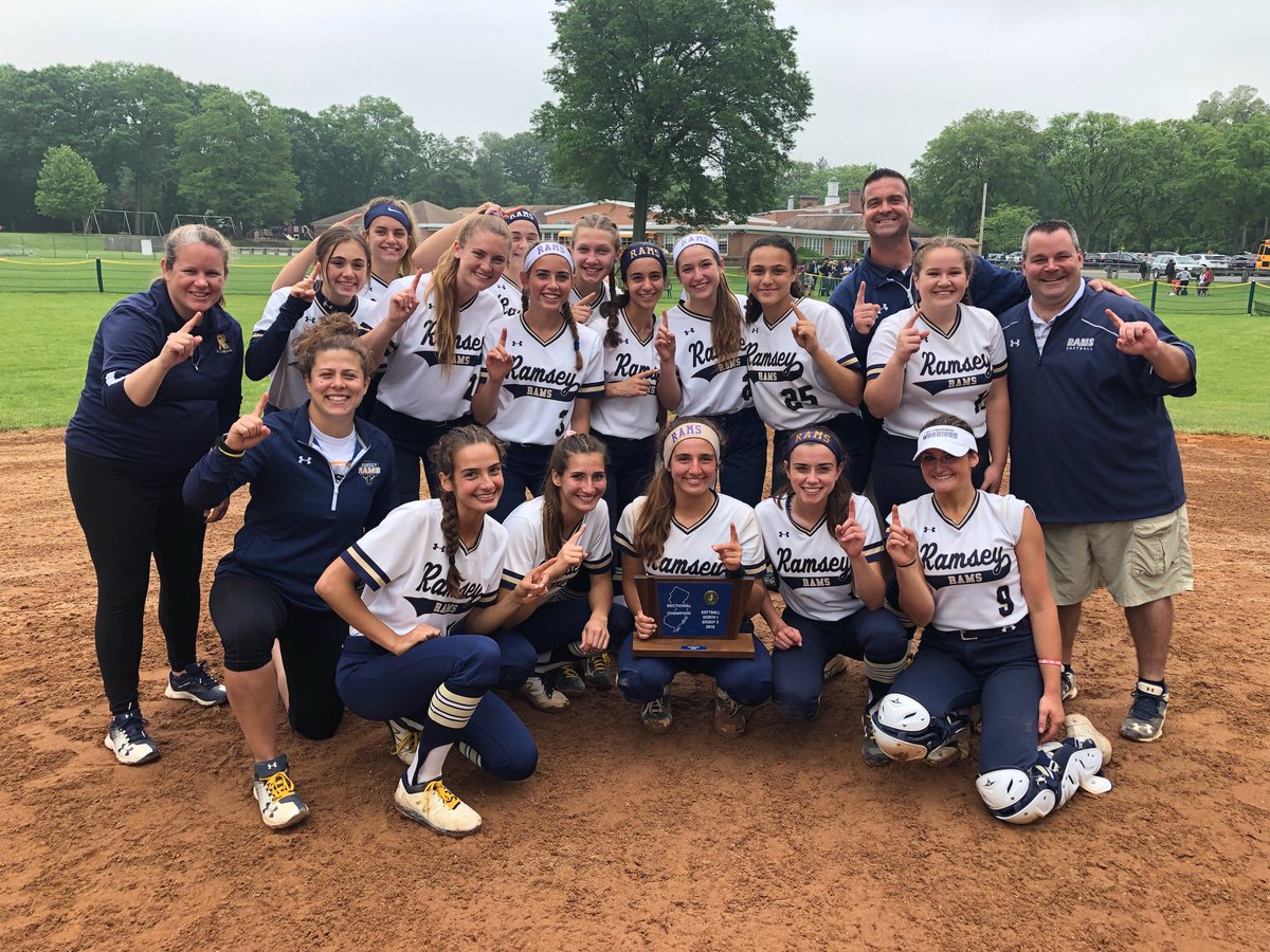 Ramsey Softball on Twitter "Rams take the State Sectional Championship