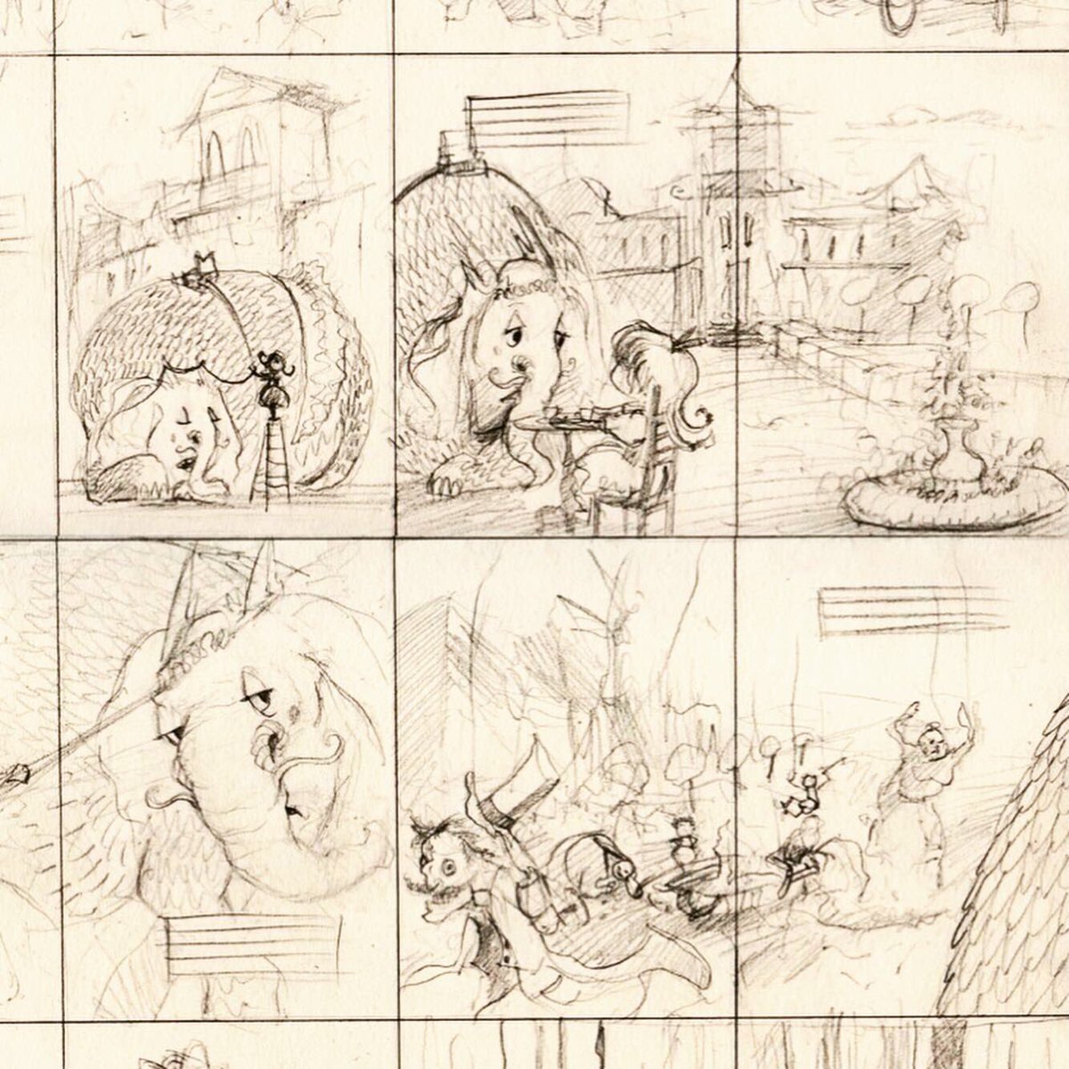 squickerwonkers's tweet photo. “The Demise of Selma the Spoiled” storyboard!!!

I love sketching this little thumbnails. Some of them looks exactly like the final pages in the book.

#TheDemiseOfSelmaTheSpoiled #TheSquickerwonkers #Storyboard https://t.co/eQsb8LhzsY