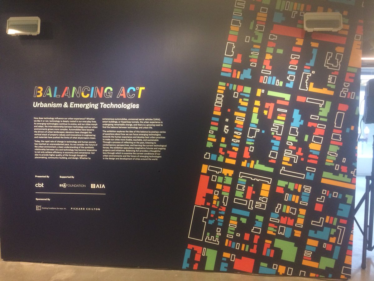 BARIboston's tweet image. Here at the opening of #BalancingAct at #BSASpace exhibit on urbanism and emerging technologies by @CBTarchitects, featuring multiple BARI partners. Come check it out!