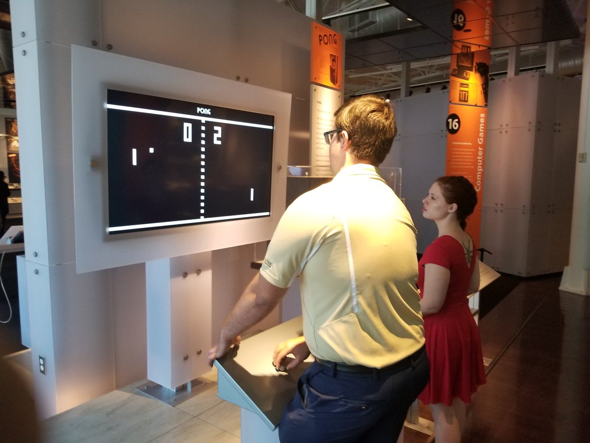 ZipsInTheValley's tweet photo. Students experiencing the @ComputerHistory and seeing the innovation and development of computers dating back to Egyptian times. #zipsinthevalley @uakron https://t.co/V0YQ3yPW1H