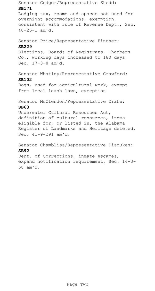 RepEngland70's tweet image. The House is still in session. Here is the calendar from which we are currently working. #alpolitics #specialordercalendar #Session2019 #itstimetosinedie #alabamalegislature