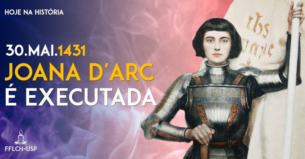 PrioreMary's tweet photo. Hoje na História: Joana d’Arc é executada pela Igreja Católica https://t.co/FBF8V5H4I4 https://t.co/CXpGOntCZi