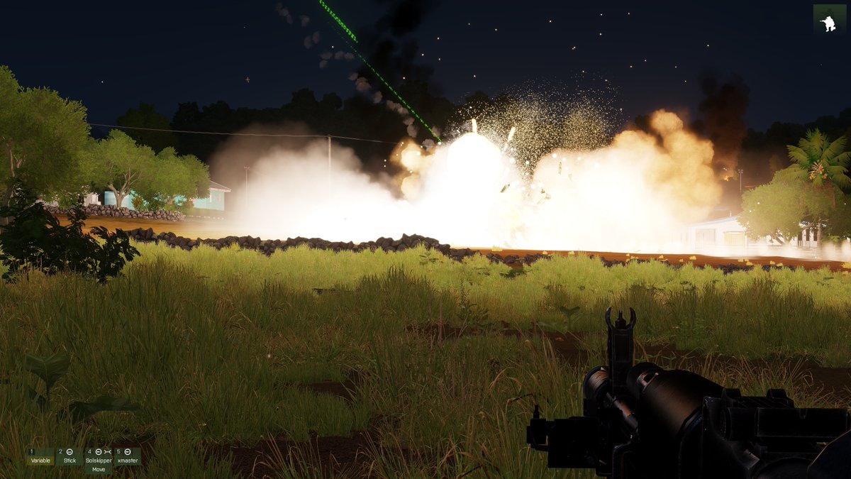 cia_arma's tweet photo. Infantry directing close air support in coop is where #Arma3 shines. Some danger close impacts and successful cargo lift in #CiAcoopNight @Arma3official 💪 https://t.co/TzPHCAUmJn