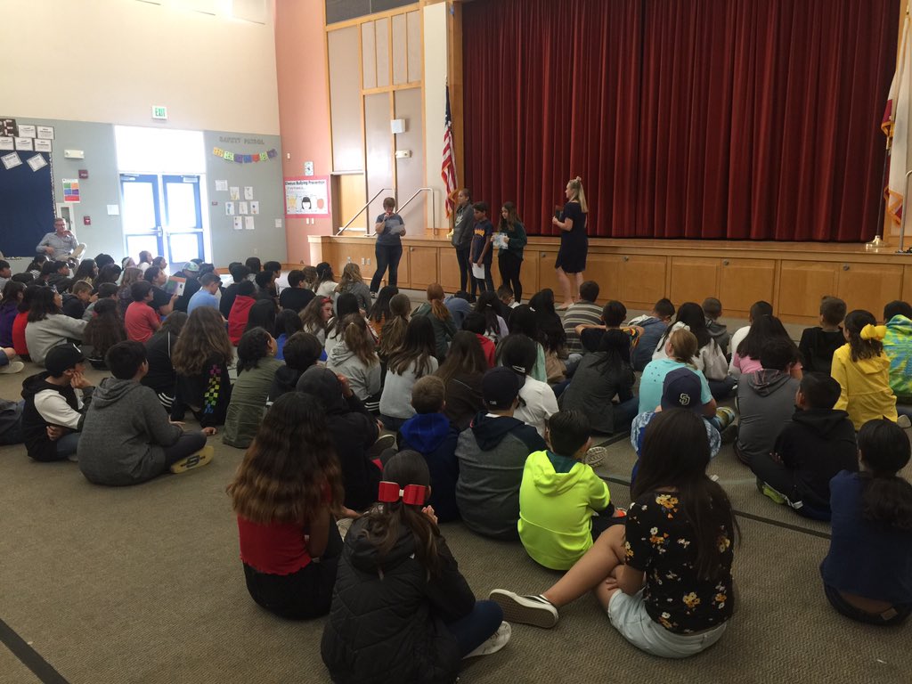 Final awards assembly for our 6th graders!!! #cvesd <a href="/CVESDNews/">CVESD News</a> #awardsassembly #proudofyou