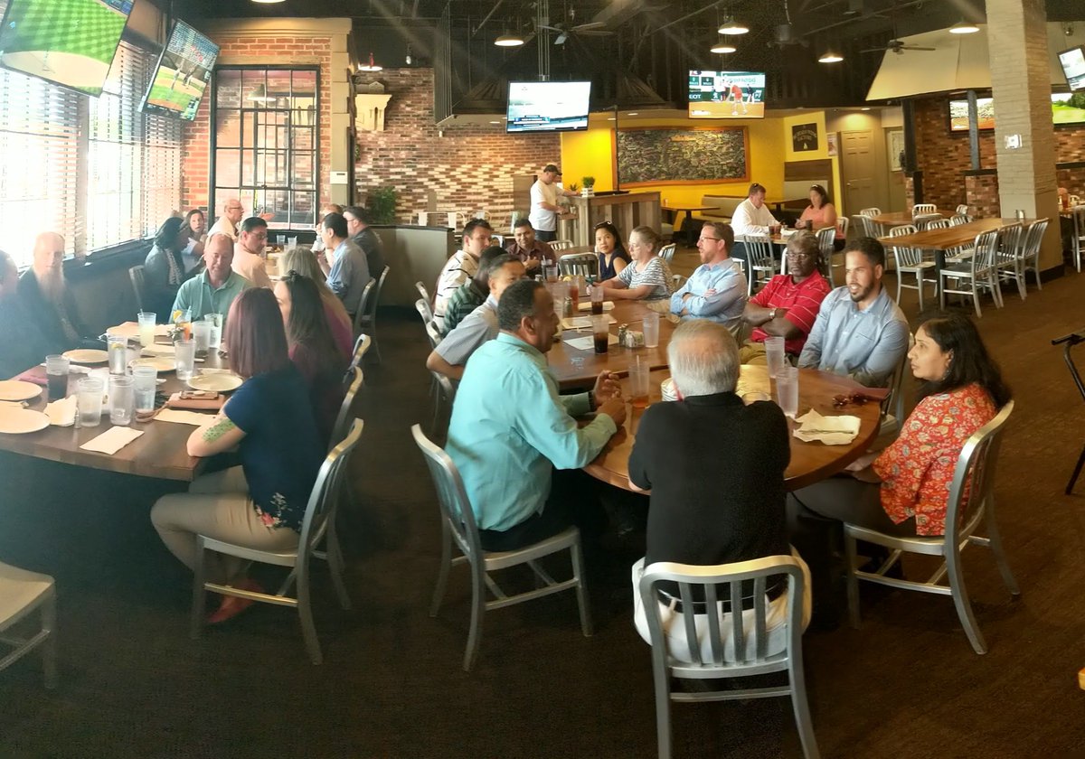 ARRAYInfoTech's tweet photo. ARRAY Fairfax enjoyed a great lunch together, which was a chance to see everyone out of the office. We had members of our TC AIMS, DCAPES, State and Local, and HQ teams representing.
#TheARRAYWay https://t.co/5BvB8brUs0