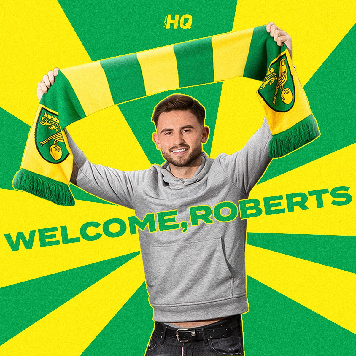 alex_linardos's tweet photo. Welcome to #NCFC ! Manchester City winger, Patrick Roberts has joined the Canaries on loan for the upcoming season...π°βπ»π₯
_
#ncfc #mcfc #patrickroberts #welcomeroberts https://t.co/4ezS7RUqub