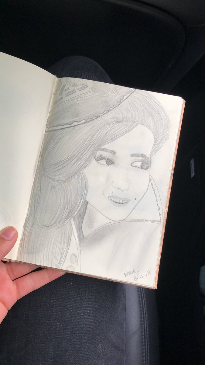 onceuponattt's tweet photo. Drew this when I was 15! Whaha it’s so bad! @LanaParrilla https://t.co/5irdl82pHN