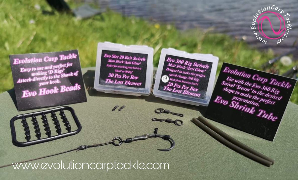 DONT LEAVE IT LATE. Get your order placed in time for your next session. We have a massive selection of artificial bait, the revolutionary NSR &amp; our last elements range of end tackle.
Evolutioncarptackle.com #EvolutionCarpTackle #Evolve® #ArtificialBaits #NSR® #LastElementsRange