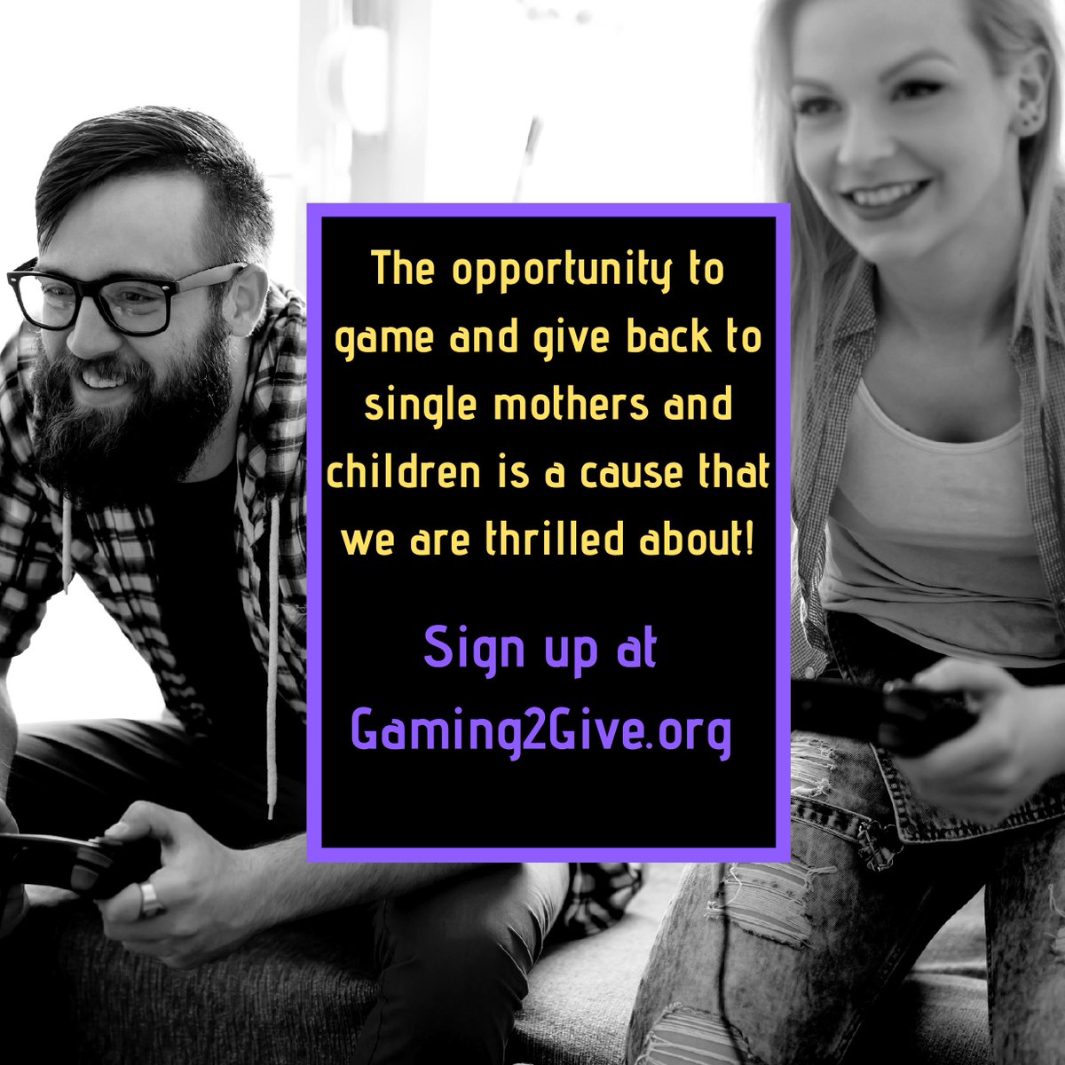 Gaming_2_Give's tweet photo. Gaming 2 Give! 🎮 Have fun with friends and family while supporting the nonprofit Chosen Ministries. Sign up to play at https://t.co/nCKtP8tN5N! 🤩#gaming2give @Gaming_2_Give #gamingevent #virtualgaming #nonprofit #makeadifference #singlemom #GamersUnite https://t.co/bNSwwCKkFU