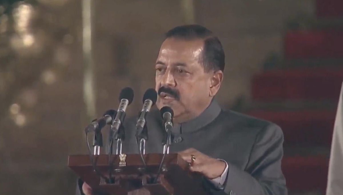 Dr Jitendra Singh tweet media