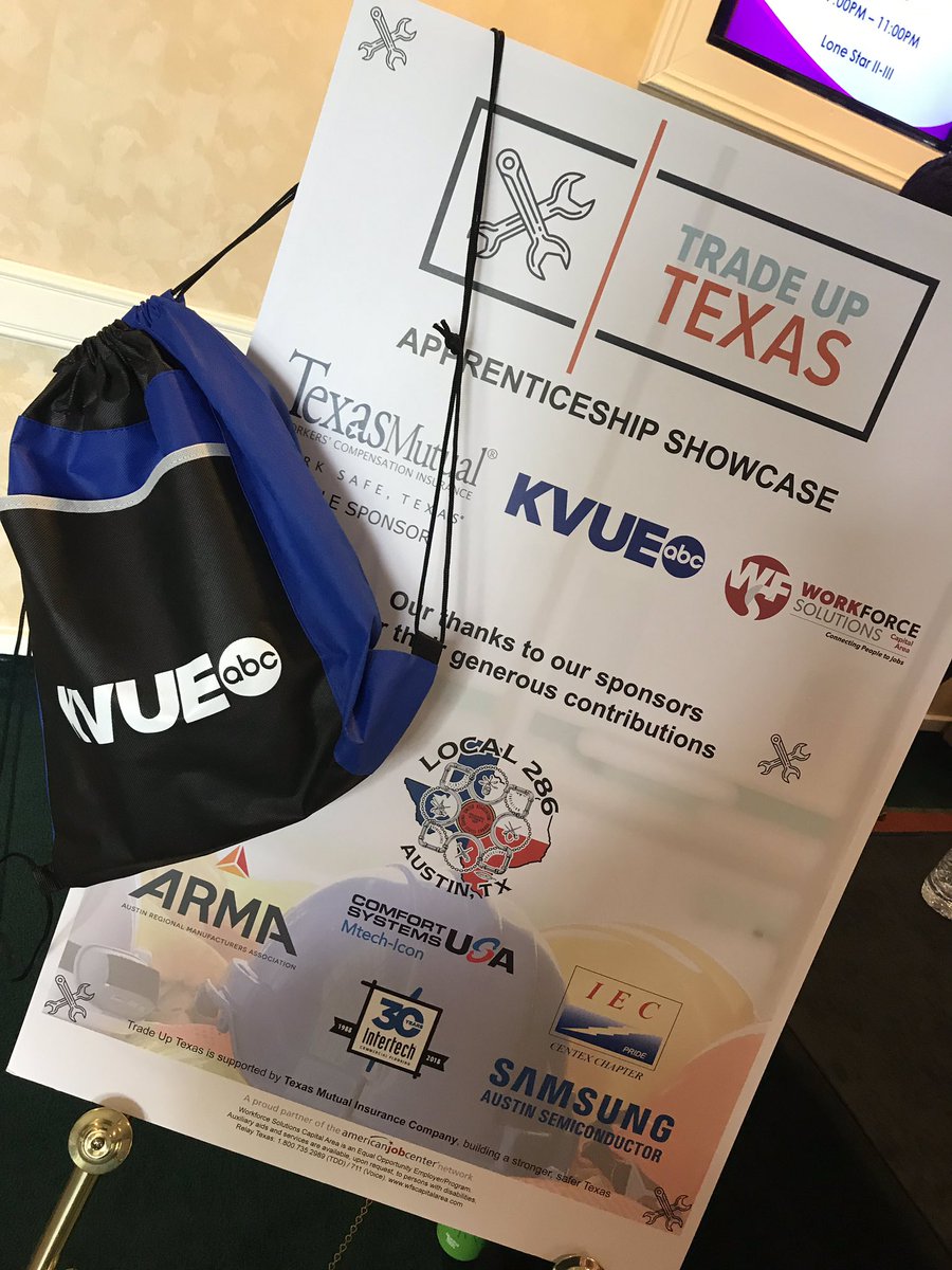 GonzalesKristie's tweet photo. So pumped to be involved in this job fair today! @tradeuptexas https://t.co/w4VJnCdhBB