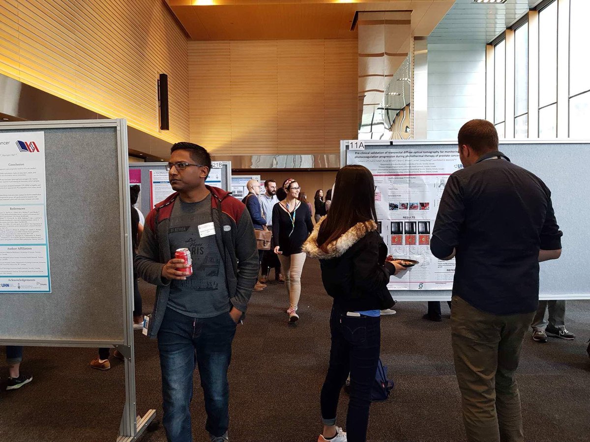 MBPGSA's tweet photo. The JLM 2019 poster presentations are happening RIGHT NOW! Grab your lunch and come peruse the work of all your MBP colleagues.
The Masters students are presenting now, the PhD students will begin shortly so come come come!
#JLM2019 #poster #presentations #support #mbp #mbpgsa https://t.co/B0PHrBGvlx